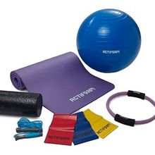 Actifoam Premium 65 cm Mavi Tam Pilates Seti