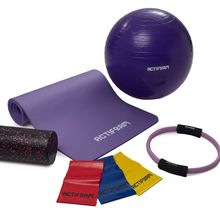 Actifoam Premium 65 cm Mor Tam Pilates Seti