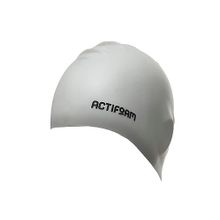 Actifoam Silikon Deluxe Gri Havuz ve Deniz Yüzücü Bonesi