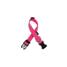 Actirex Neon Ayarlı Pembe 1.5x30-45 cm Köpek Göğüs Tasması