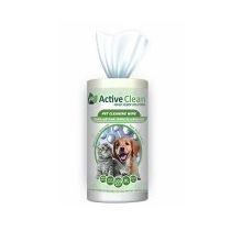 Active Clean Nano Gümüş Kedi ve Köpekler İçin 100'lü Temizleme Havlusu