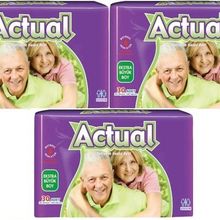 Actual 90 Adet XL Belbantlı Hasta Bezi