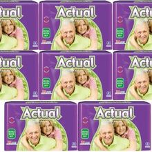 Actual Bel Bantlı XL-Ekstra Büyük 240 Adet Yetişkin Hasta Bezi