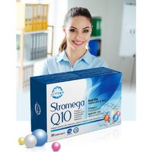 Acvison Stromega Yüksek Miktarda Omega 3 (900 Mg) ve Koenzim Q10 (100 Mg) Içeren 5'li Etki Gıda Takviyesi