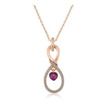 Adal Silver Rose Sonsuz Kalp Gümüş Kolye