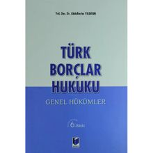 Adalet Yayınevi - Borçlar Hukuku