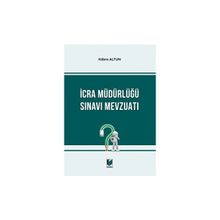 Adalet Yayınevi İcra Müdürlüğü Sınavı Mevzuatı