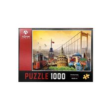 Adam Games 1000 Parça Puzzle İstanbul Kolaj