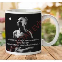 Adamlık Hatunluk Baskılı Kupa