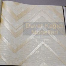 Adawall 1207-3 Octagon Krem 106x10 Duvar Kağıdı