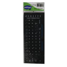 Addison 300162 Türkçe F Siyah Klavye Stiker