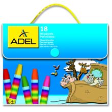 Adel 18 Renk 4281818000 Çantalı Yağlı Pastel Boya