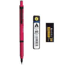 Adel Blackline Pembe 0.7+Adel 0,7 Uç 60'lı+Silgi Metal Gövdeli Versatil Kalem