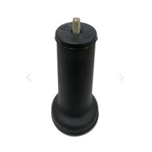 Adem Koç 15 cm Texture Siyah - M8 İnce Diş Dekoratif Mobilya Baza Ayağı