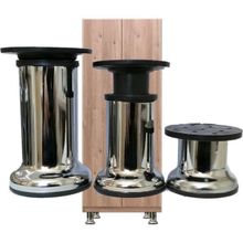 Adem Koç Plastik Ayarlı 9 cm Metal Dolap Vestiyer Komidin Baza Ayağı