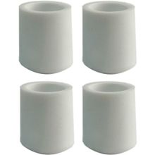 Adem Koç Plastik PVC 25 mm Sandalye Profil Sessiz Yumuşak 4 Adet Ayak Pabucu