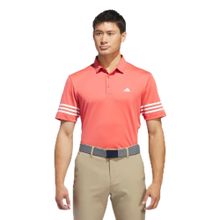 Adidas 3 Stripes Pembe Polo Erkek T-shirt