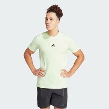 Adidas Designed For Training Workout Yeşil Erkek T-shirt