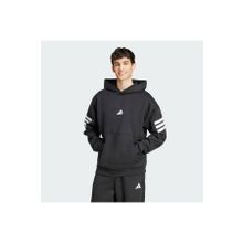 Adidas Future Icons 3 Stripes Siyah Erkek Sweatshirt