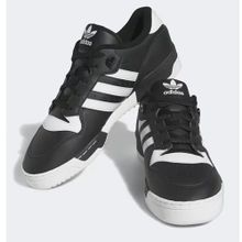 Adidas FZ6327 Rivalry Low Siyah Beyaz Erkek Spor Ayakkabı