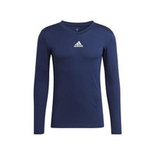 Adidas GN5675 Team Base Tee Mavi Futbol Uzun Kollu Antrenman Erkek T-Shirt