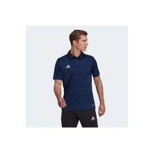 Adidas H57487 Mavi ENT22 Polo Yaka Futbol Erkek T-Shirt