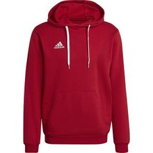 Adidas H57514 Entrada 22 Sweat Hoodie Kırmızı Futbol Erkek Sweatshirt