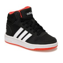 Adidas Hoops 2.0 Mid Siyah Unisex Çocuk Spor Ayakkabı