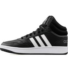 Adidas Hoops Mid 3.0 K Cblack Ftwwht Gresix Unisex Çocuk Ayakkabı