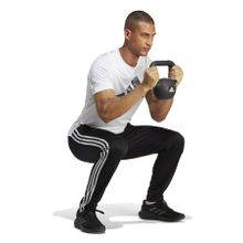 Adidas IB8168 Siyah Beyaz Erkek T-Shirt