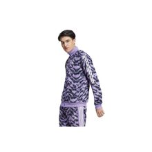 Adidas IB8387 Mor Siyah Erkek Eşofman Üstü