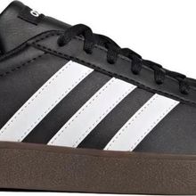 Adidas ID3712 VL Court Base Siyah Erkek Günlük Spor Ayakkabı