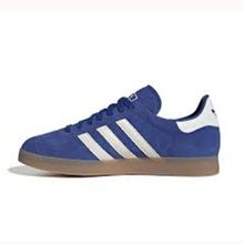Adidas ID3725 Gazelle Mavi Beyaz Unisex Spor Ayakkabı