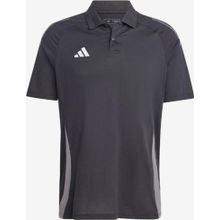 Adidas IJ8344 Siyah Tiro24 C Polo Yaka Futbol Antrenman Erkek T-Shirt