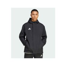 Adidas IK4010 ENT22 AW JKT Siyah Futbol Antrenman Erkek Yağmurluk