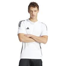 Adidas IS1019 Tiro24 Jsy Beyaz Futbol Antrenman Erkek T-shirt