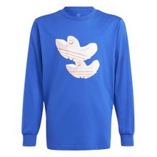 Adidas IS3229 Mavi Longsleeve Günlük Çocuk Sweatshirt