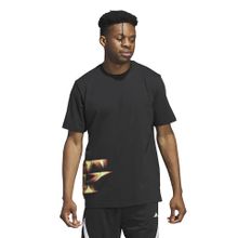 Adidas IW7847 Siyah TRAE FNDN TEE Basketbol Erkek T-Shirt