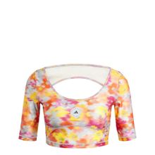 Adidas IX4374 By Stella McCartney Crop Çok Renkli Günlük Kadın T-shirt