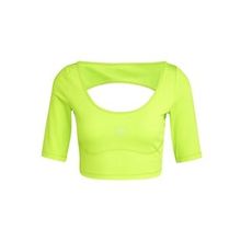 Adidas IX8072 Asmc Crop Yeşil Kadın T-shirt