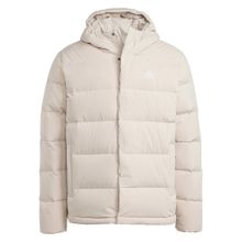 Adidas IZ4702 Helionic Hooded Down Bej Erkek Mont