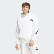 Adidas JF2443 Z.N.E. Beyaz Günlük Stil Erkek Eşofman Üstü