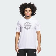 Adidas JV8429 Basketball Emblem Graphic Erkek T-Shirt