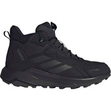 Adidas KH8875 Terrex Anylander Leather Mid Climaproof Siyah Erkek Outdoor Yürüyüş Ayakkabısı