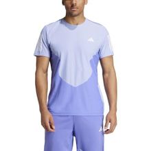Adidas Own The Run Colorblock Aeroready Mavi Erkek T-shirt