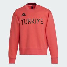 Adidas Team Türkiye Kırmızı Erkek Sweatshirt