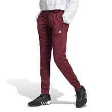 adidas W Gg Tap P HY3226 Kırmızı Kadın Yüksek Bel Kadife Eşofman Altı