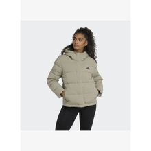 Adidas W Helıonıc Hd J JX3027 Yeşil Kadın Mont