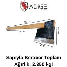 Adige 2.350 kg Yassı Odun Kesme Baltası