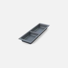 Adilon 157 mm Çift Bölme Antrasit Kaşıklık